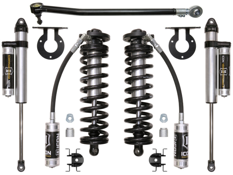 Système de conversion de suspension à ressorts hélicoïdaux Stage 3 de 2,5 à 3 pouces pour Ford F-250/F-350 2017+