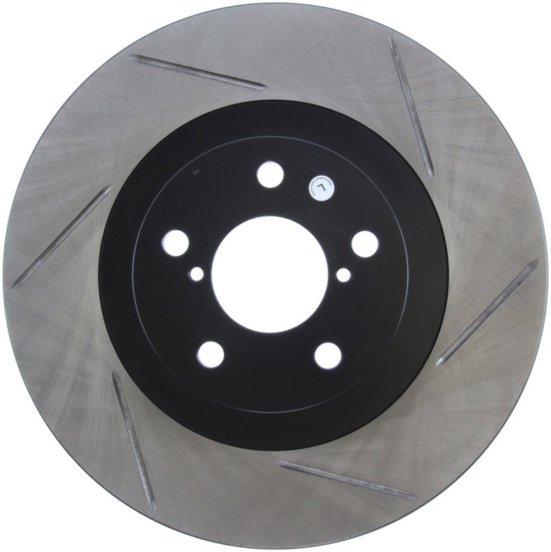 StopTech Power Slot 02-10 WRX Front Left SportStop Slotted Rotor