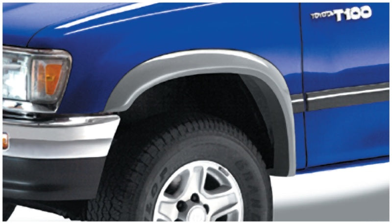 Élargisseurs d'ailes style Extend-A-Fender pour Toyota T100 Fleetside Bushwacker 93-98, 4 pièces - Noir