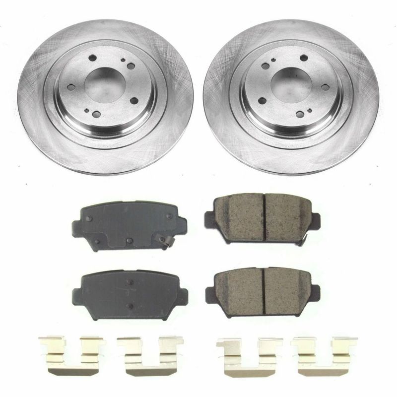 Kit de freins arrière Power Stop Autospecialty pour Mitsubishi Eclipse Cross 2018