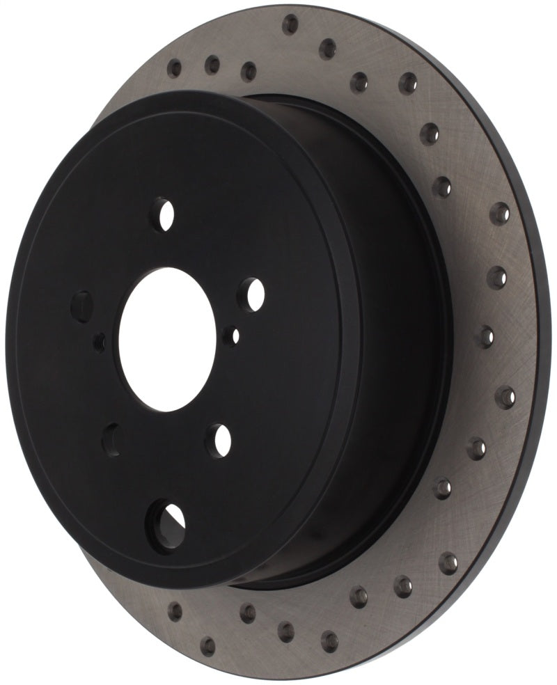 Rotor arrière gauche percé StopTech 08-10 WRX