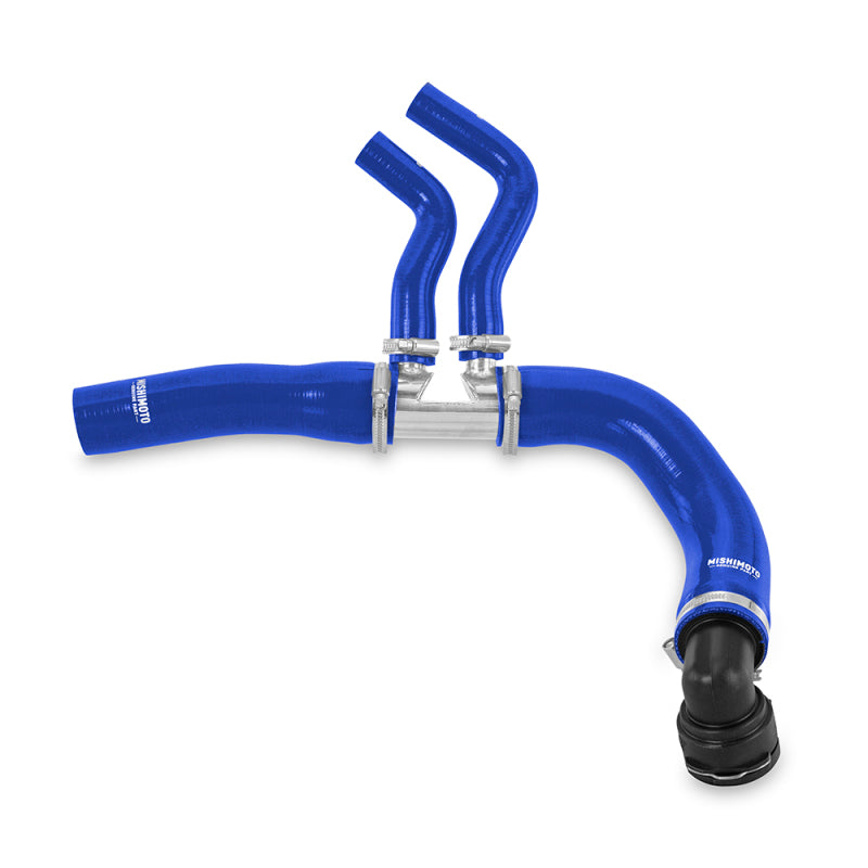 Kit de durites de radiateur en silicone EcoBoost Mishimoto 15-17 Ford Expedition 3,5 L - Bleu