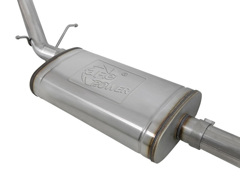 Échappement aFe Vulcan Series 3 pouces 304SS Cat-Back avec embout noir 2019 GM Silverado/Sierra 1500 L4-2,7 L (t)