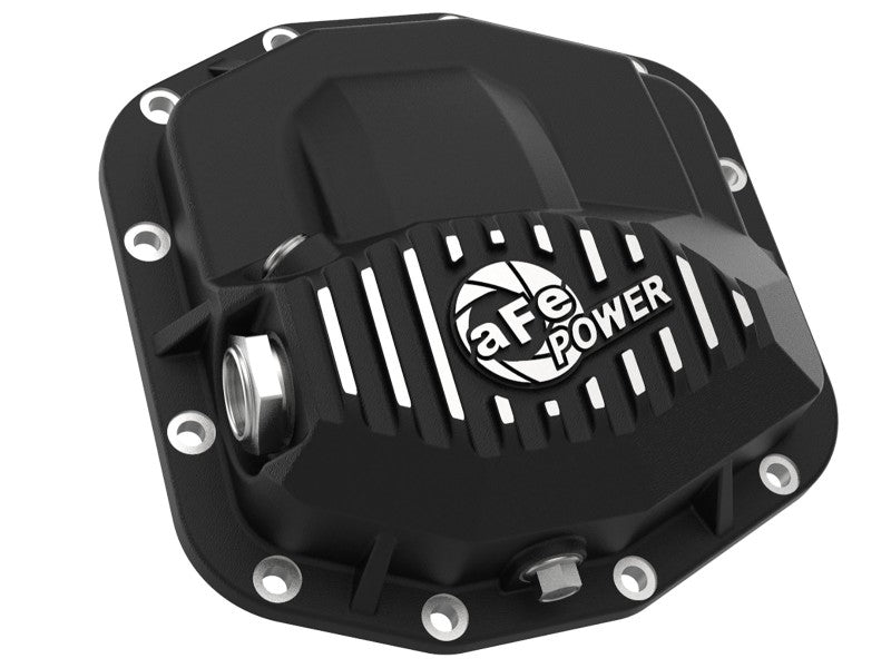 Couvercle de différentiel avant aFe Power Pro Series noir (Dana M210) 18-19 Jeep Wrangler JL 2.0L (t)