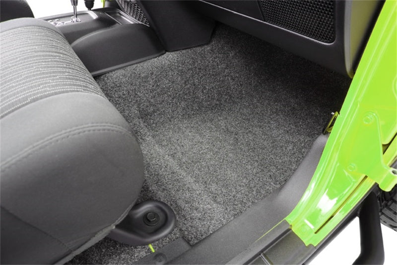 Kit de plancher avant 2 pièces pour Jeep JL 2 portes 2018+ BedRug (avec boucliers thermiques)
