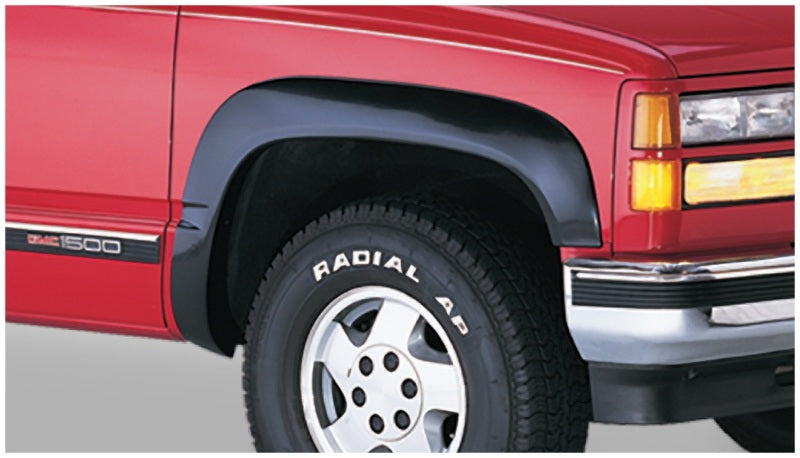 Élargisseurs de style OE Bushwacker 88-99 Chevy C1500 4 pièces - Noir