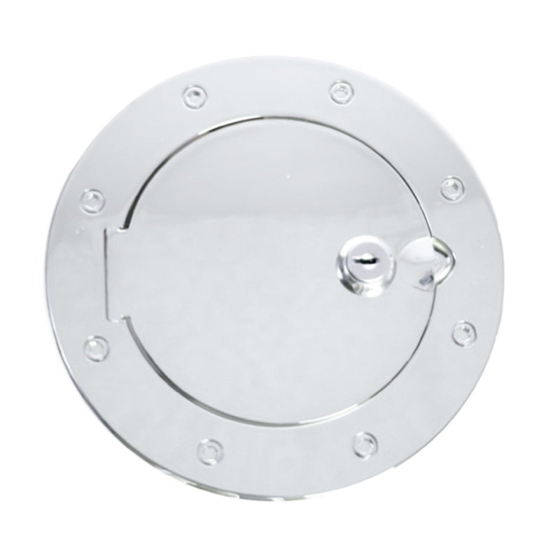 Bouchon de réservoir verrouillable Rugged Ridge en aluminium poli 97-06TJ