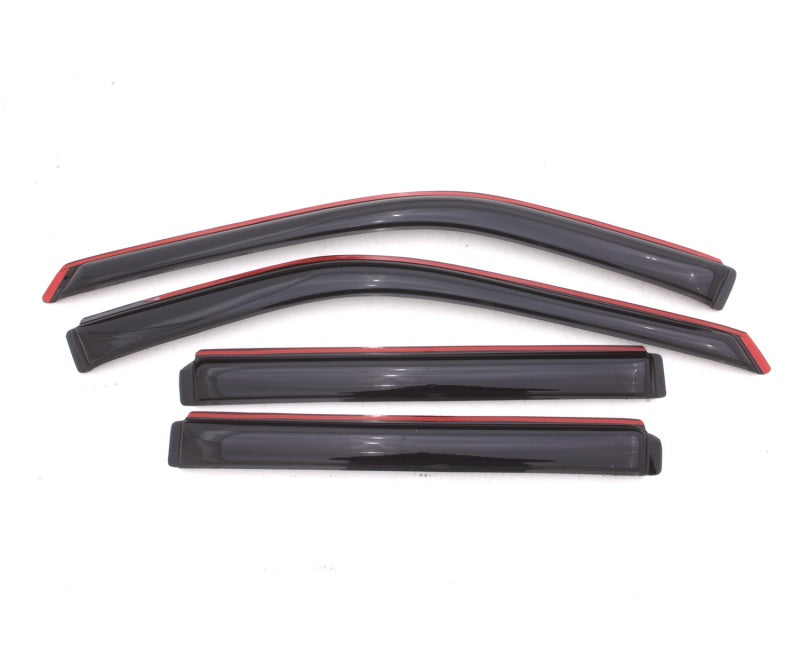 Déflecteurs de vitres avant et arrière AVS 11-18 Ford Explorer Ventvisor 4 pièces - Fumé