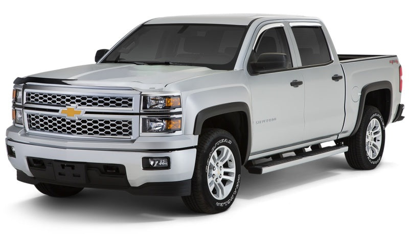 Élargisseurs d'ailes Riderz originaux pour Chevrolet Silverado 1500 Stampede 2014-2018, 4 pièces, lisses