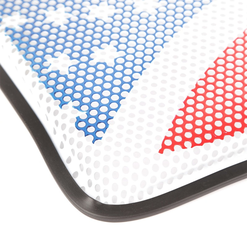 Grille de calandre Rugged Ridge avec drapeau américain 07-18 Jeep Wrangler