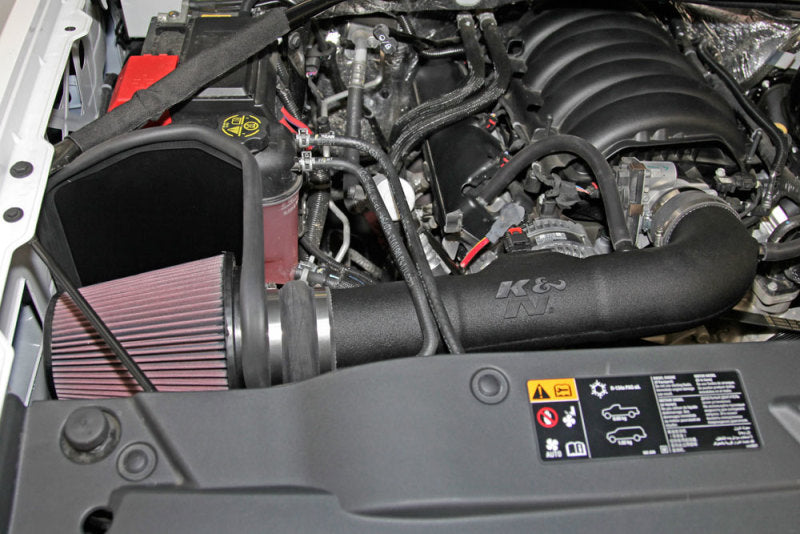 Kit d'admission d'air hautes performances K&N série 63 pour Chevy/GMC 14-15 Silverado/Sierra 1500 5,3 L/6,2 L V8