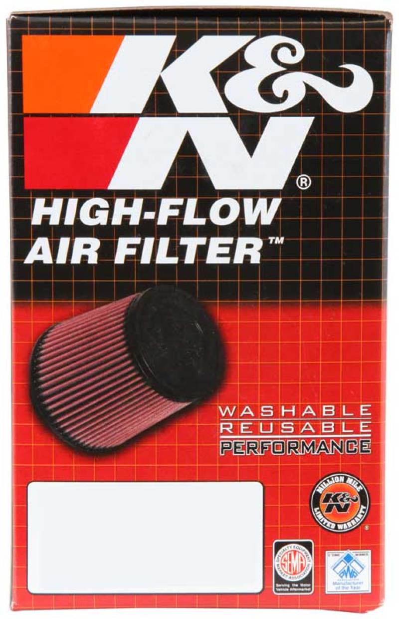 Filtre à air à pince universel K&N 1-11/16 po FLG 3-1/2 po B 2 po T 4 po H (2 PAR BOÎTE)