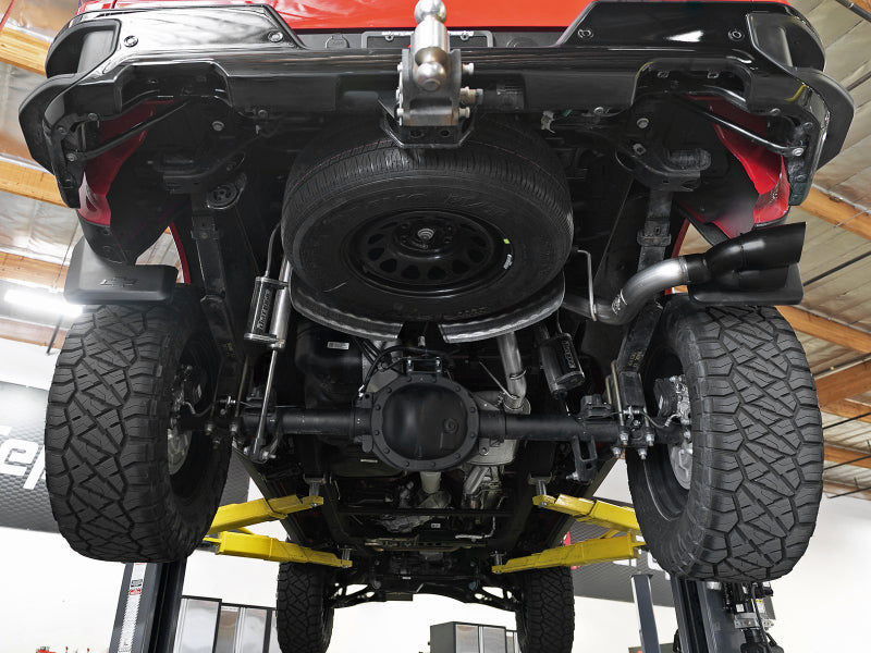Échappement aFe Vulcan Series 3 pouces 304SS Cat-Back avec embout noir 2019 GM Silverado/Sierra 1500 L4-2,7 L (t)