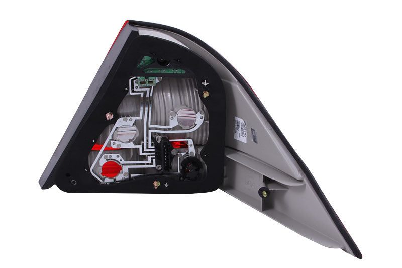 Feux arrière à LED ANZO 2000-2005 Mercedes Benz Classe S W220 Rouge/Fumée