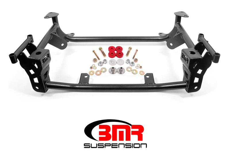BMR 15+ Ford Mustang GT Lightweight K-Member - Black Hammertone BMR Suspension
