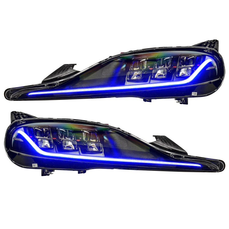 Oracle 20-21 Toyota Supra GR RGB+A Headlight DRL Kit - ColorSHIFT w/ BC1 Controller