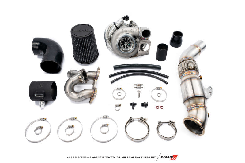 Kit turbo AMS Performance A90 2020 Toyota GR Supra Alpha 6 GTX3076 GEN II, homologué par l'EPA dans 49 États