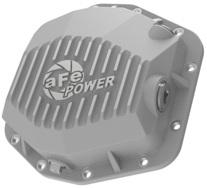 aFe POWER 2021 Ford Bronco avec couvercle de différentiel Dana M220 Raw Street Series avec ailerons usinés
