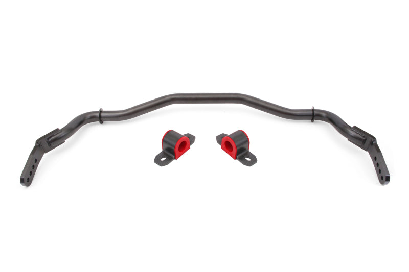 BMR 15-22 S550 Mustang Sway Bar Kit Front Hollow 38mm 3-Hole Adjustable Black Hammertone BMR Suspension