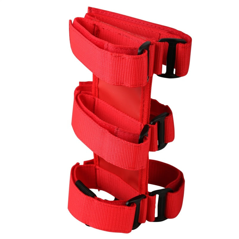 Support d'extincteur pour barre de sport Rugged Ridge Rouge 55-19 CJ&Wr
