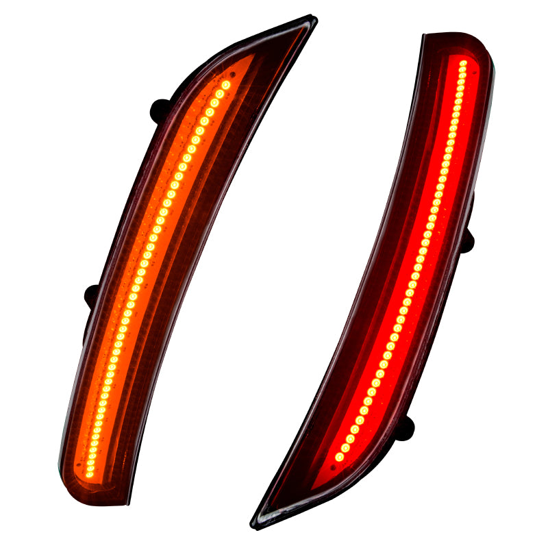 Ensemble de feux de position latéraux Oracle 15-21 Dodge Charger Concept - Transparent - Yellow Jacket (PY4)