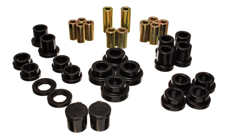 Ensemble de bagues de bras de suspension arrière noires pour Honda S2000 00-09 Energy Suspension
