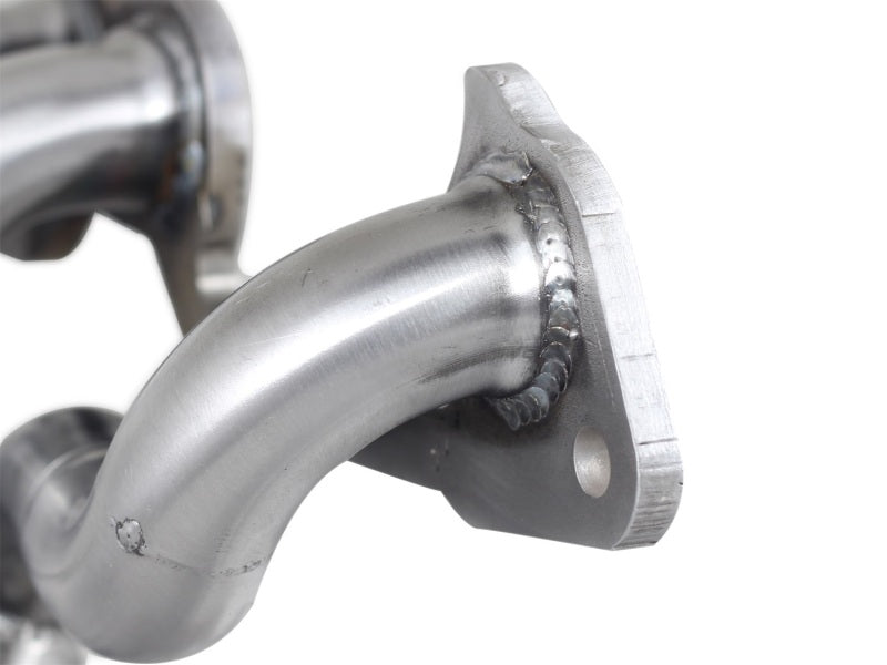 Collecteurs d'échappement aFe Power Twisted Steel 409 en acier inoxydable 83-02 Jeep Wrangler (YJ) L4 2,5 L