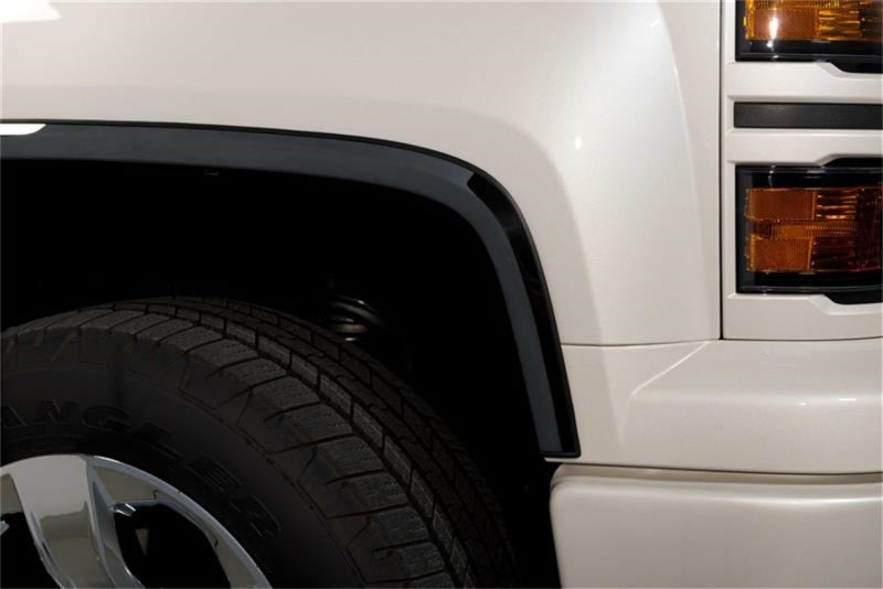 Garniture d'aile noire platine Putco 11-16 Ford SuperDuty (ne convient pas aux véhicules jumelés)