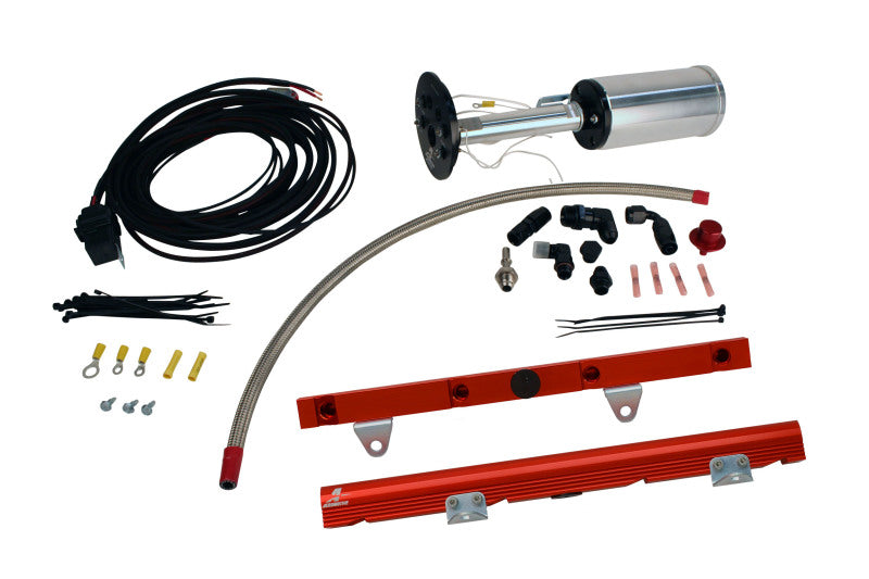 Système de carburant Aeromotive C6 Corvette - Kit de rails/câbles Eliminator/LS1/raccords