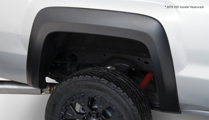 Élargisseurs de garde-boue Bushwacker 14-18 GMC Sierra 1500, 2 pièces, 69,3/78,8/97,8 po, lit - Noir