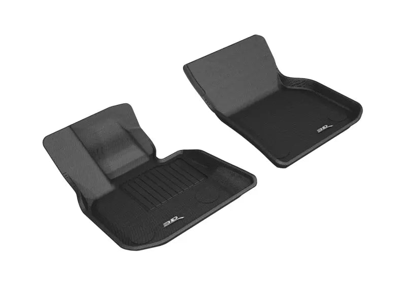 3D MAXpider 2018-2020 BMW X3 (G01)/X4 (G02) Kagu 1st Row Floormat - Black 3D MAXpider