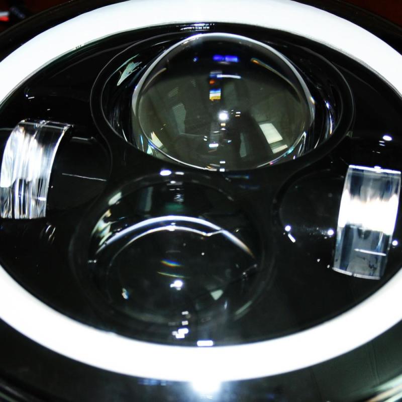 Phares de projecteur à LED DV8 Offroad 07-18 Jeep Wrangler JK