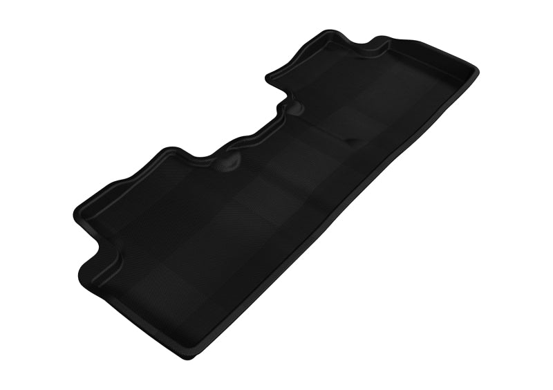 Tapis de sol 3D MAXpider pour Honda Civic Sedan Kagu 2012-2015, 2e rangée - Noir