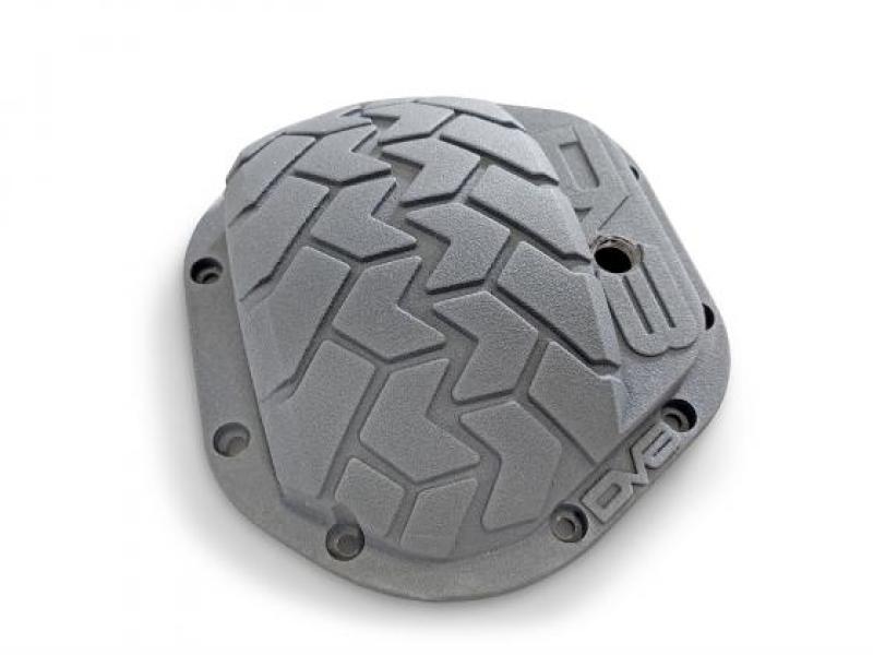 Cache différentiel DV8 Offroad HD Dana 30 en fonte grise avec revêtement en poudre