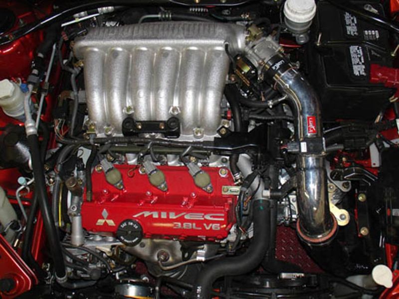 Prise d'air froid noire Injen 06-09 Eclipse 3,8 L V6