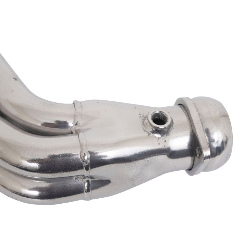 Collecteurs d'échappement à tube long BBK 10-15 Camaro LS3 L99 avec convertisseurs - 1-3/4 en céramique argentée
