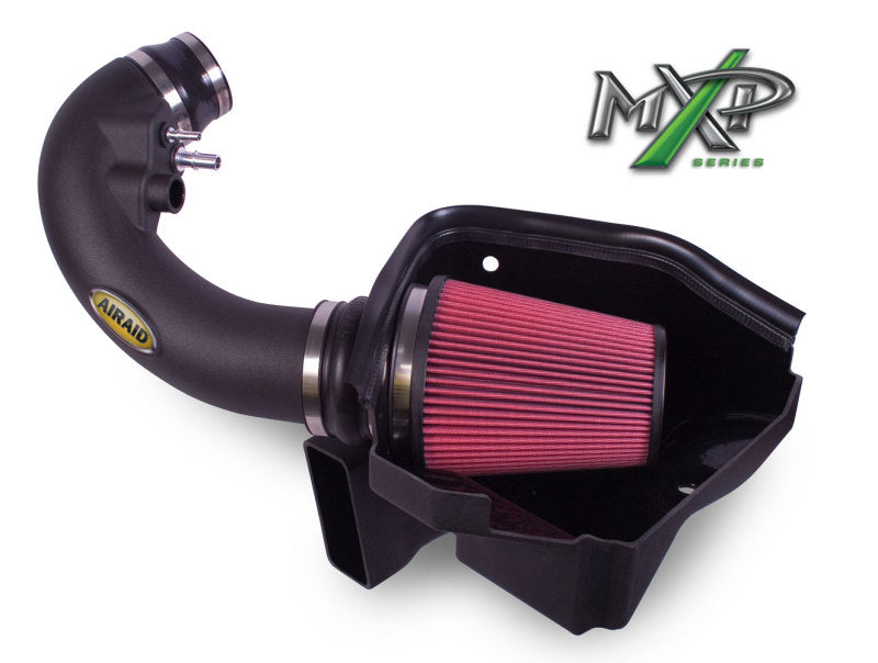 Système d'admission Airaid 11-14 Ford Mustang GT 5.0L MXP avec tube (huilé / média rouge)