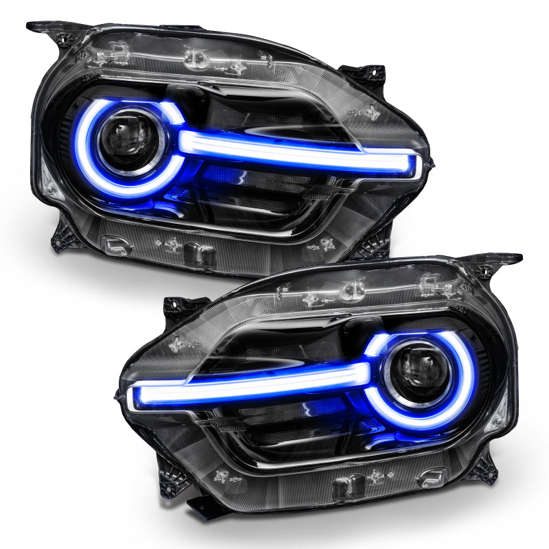 Oracle 2021 Ford Bronco Sport RGB+W Headlight DRL + Halo - ColorSHIFT w/ RF Controller