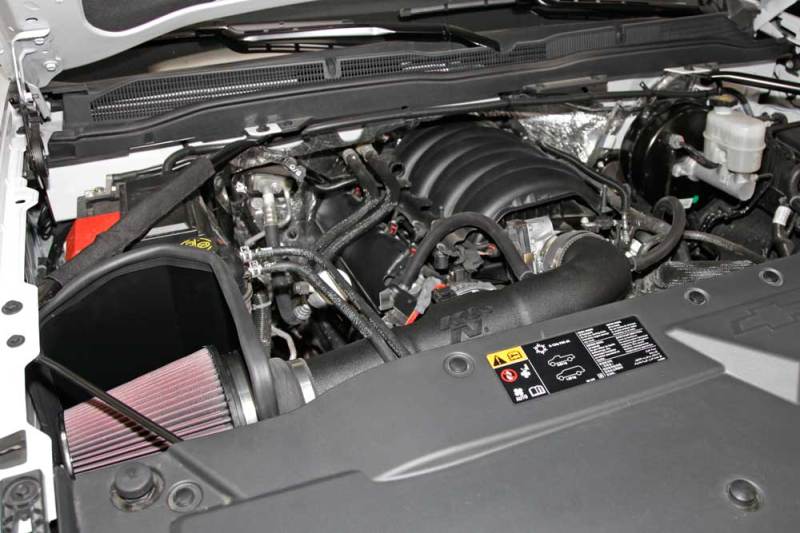 Kit d'admission d'air hautes performances K&N série 63 pour Chevy/GMC 14-15 Silverado/Sierra 1500 5,3 L/6,2 L V8