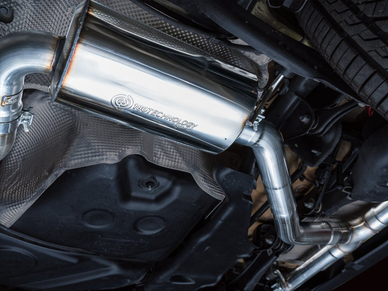 Échappement AWE 2022 VW GTI MK8 Touring Edition - Embouts chromés argentés