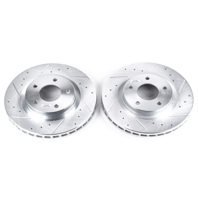 Disques de frein avant percés et fendus Power Stop 11-14 Chrysler 200 Evolution - Paire