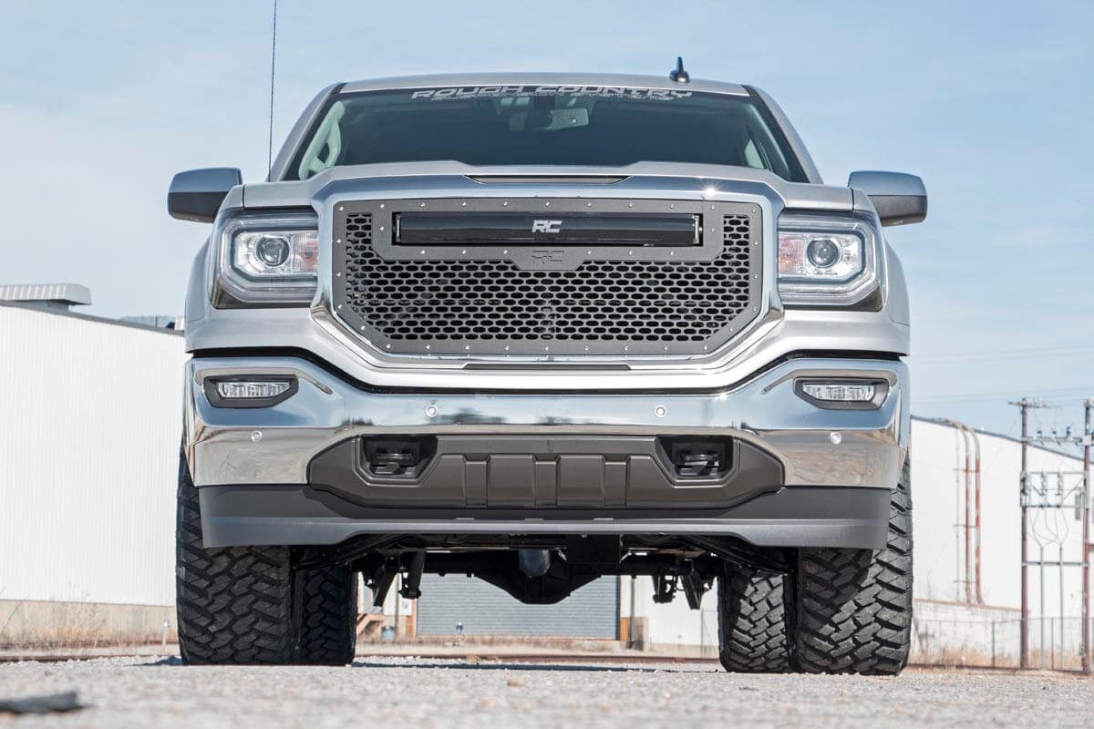 3.5 Inch Lift Kit | Alu/Stamp Steel LCA | Vertex/V2 | Chevy/GMC 1500 (14-18)