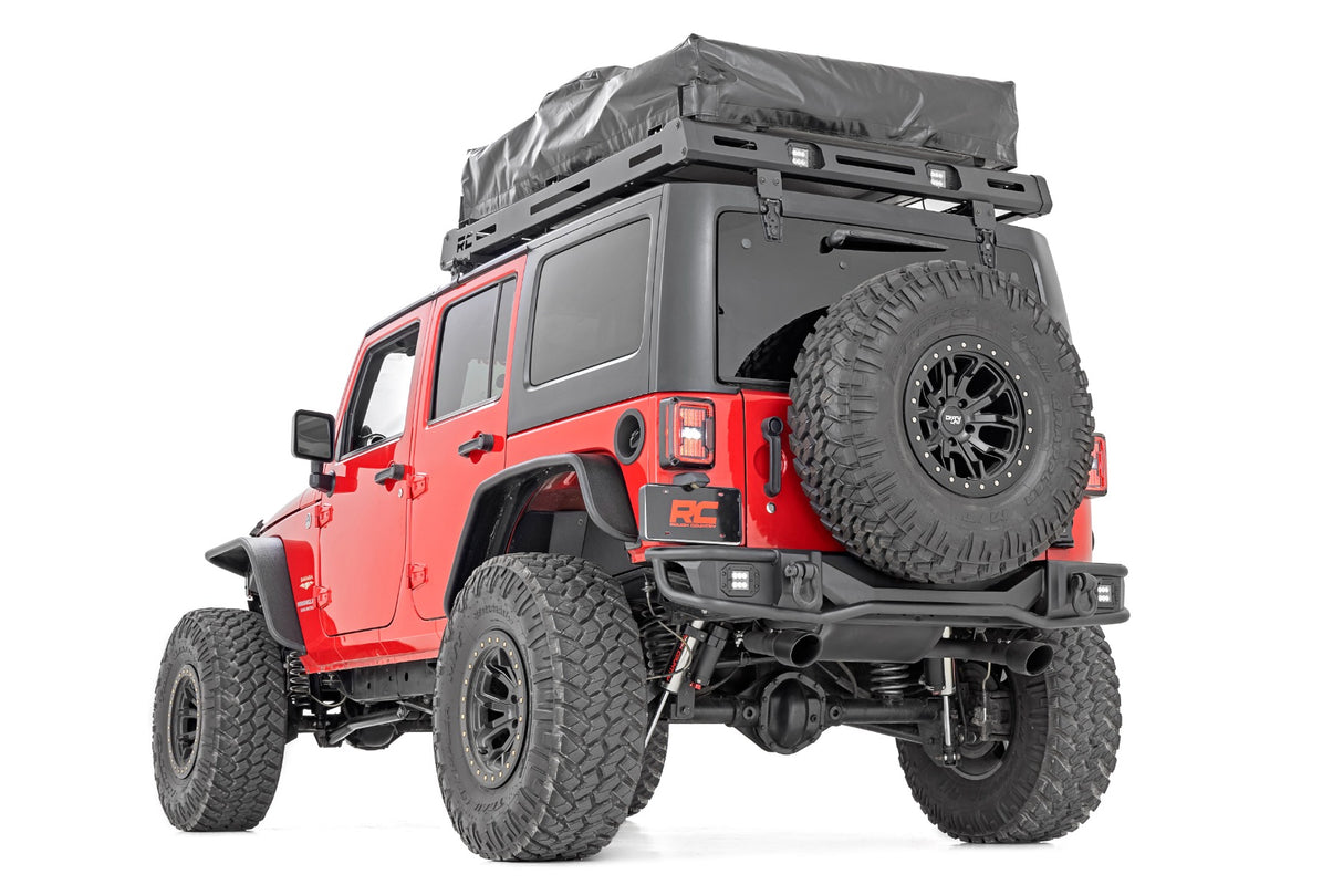 Rear Bumper | Tubular | Jeep Wrangler JK (2007-2018)