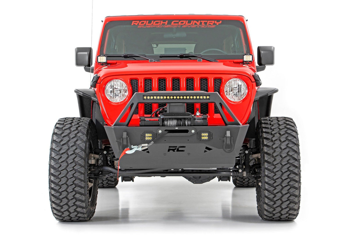 Front Bumper | Stubby | Trail | Jeep Gladiator JT/Wrangler JK & JL