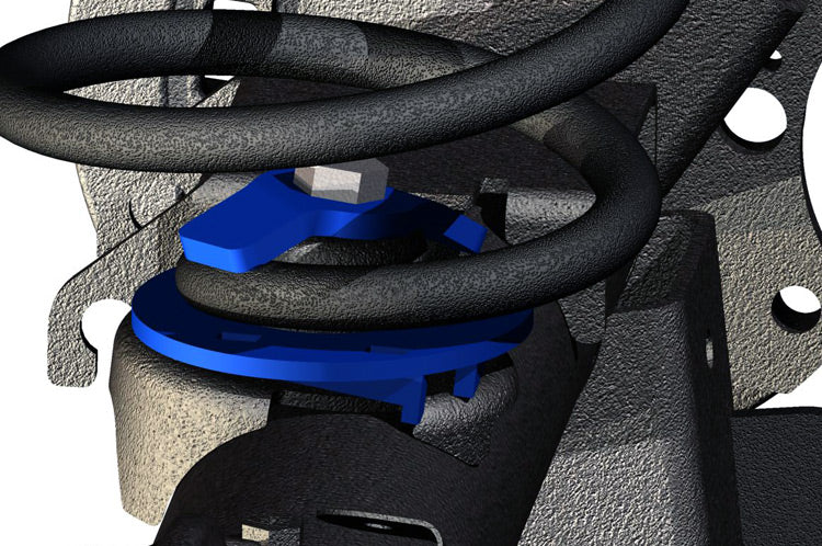Rear Coil Spring Correction Plates | Jeep Wrangler JK (2007-2018)