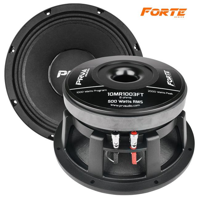 PRV Audio 10MR1003FT Forte Series 10 inch Mid Bass Speaker