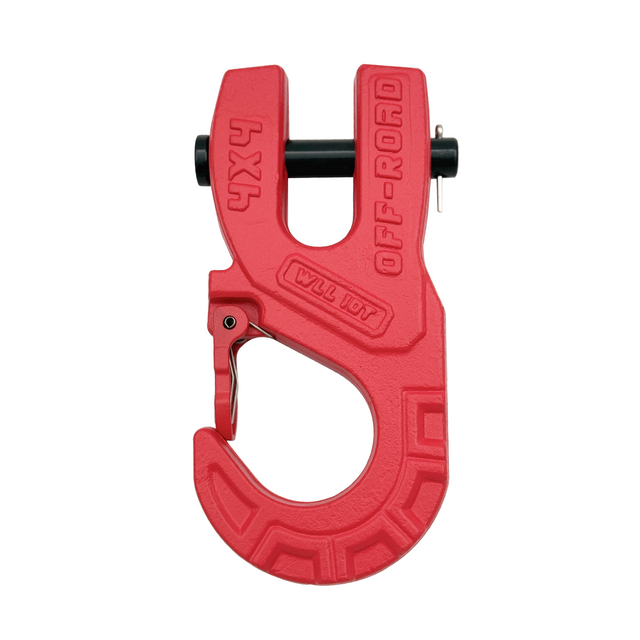 Trucktok 3/8" Forged Steel Winch Hook 44,000 lbs with Safety Latch TruckTok