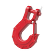 Trucktok 3/8" Forged Steel Winch Hook 33,000 lbs with Safety Latch TruckTok