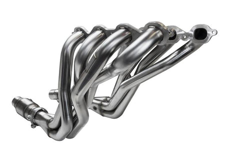 Collecteurs Kooks 2016+ Chevy Camaro SS 2 po x 3 po SS Longtube avec tuyaux de raccordement cathodiques à haut débit