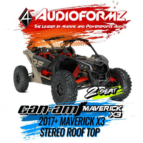 2017+ Can-Am Maverick X3 Stereo Top (2-Seat) Can-Am